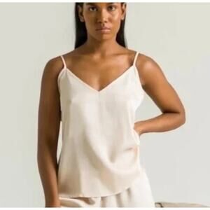 Ettitude Cream Camisole Top